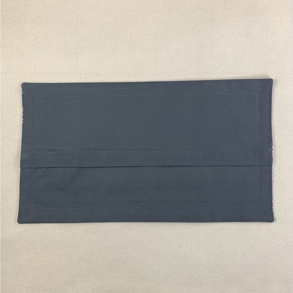 3 Pc P Kaufmann Waverly Gray Fretwork Geometric Lattice Trellis Pillow Covers - Picture 9 of 11